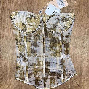 TIGER MIST CORSET XS NWT
